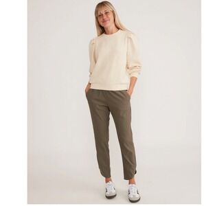 Marine Layer Allison Pant Small Tencel Modal athleisure layered minimalist
